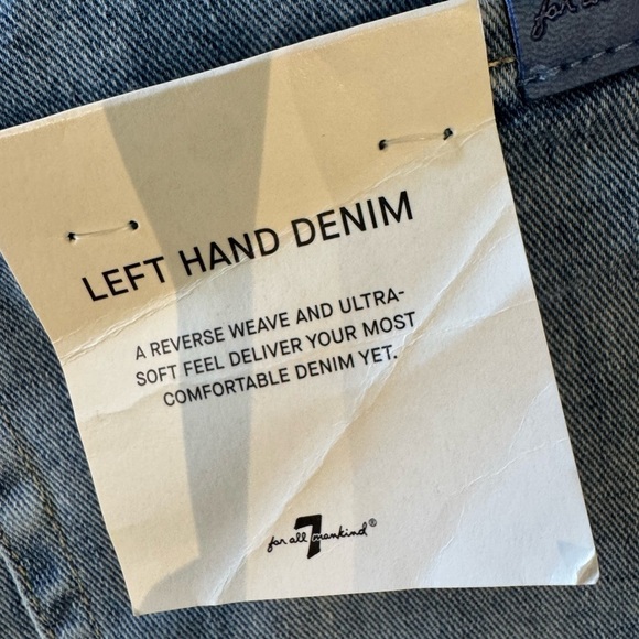 7 For All Mankind High Rise Flare Blue Jeans - Picture 14 of 16